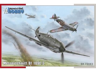 Сборная пластиковая модель Special Hobby - Messerschmitt Bf 109E-3, 1/72, 72443 цена и информация | Конструкторы и кубики | pigu.lt