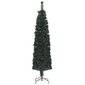 VidaXL dirbtinė siaura kalėdų eglutė su stovu, 120cm, optinis pluoštas atsiliepimas