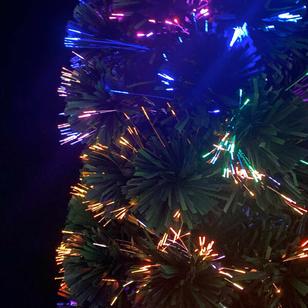 VidaXL dirbtinė siaura kalėdų eglutė su stovu, 120cm, optinis pluoštas internetu