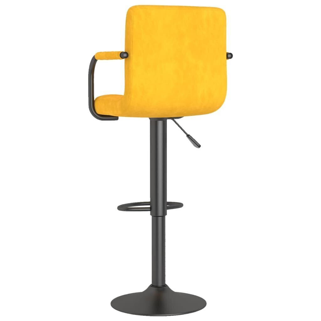 Baro taburetės, 2vnt., geltonos spalvos kaina ir informacija | Virtuvės ir valgomojo kėdės | pigu.lt
