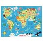 Dėlionė maišelyje Pasaulio žemėlapis kaina ir informacija | Dėlionės (puzzle) | pigu.lt
