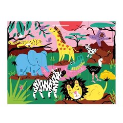 Dėlionė su siurprizais Safaris, 12 dalių kaina ir informacija | Dėlionės (puzzle) | pigu.lt