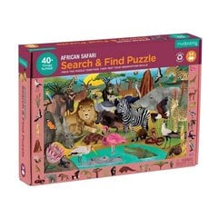 Dėlionė ir pastabumo žaidimas „Afrikos safaris", 64 dalių kaina ir informacija | Dėlionės (puzzle) | pigu.lt