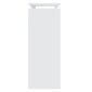 Konsolinis staliukas, 80x30x80cm, baltos spalvos цена и информация | Kavos staliukai | pigu.lt