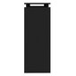 Konsolinis staliukas, 102x30x80cm, juodas цена и информация | Kavos staliukai | pigu.lt