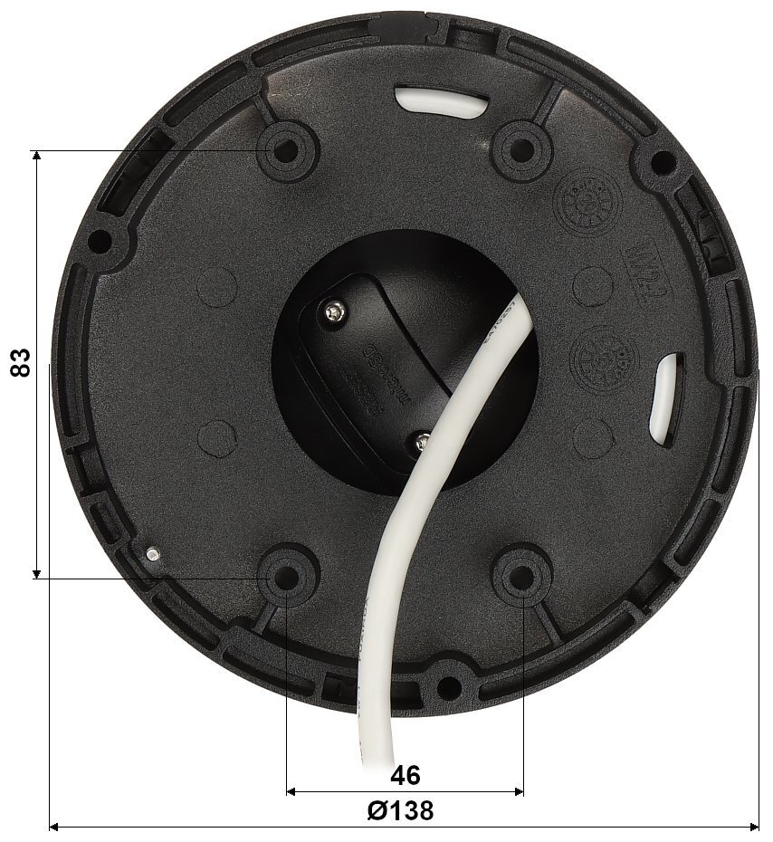 IP kamera DS-2CD2386G2-IU(2.8MM)(C)(Black) Acusense - 8.3 Mpx Hikvision kaina ir informacija | Stebėjimo kameros | pigu.lt