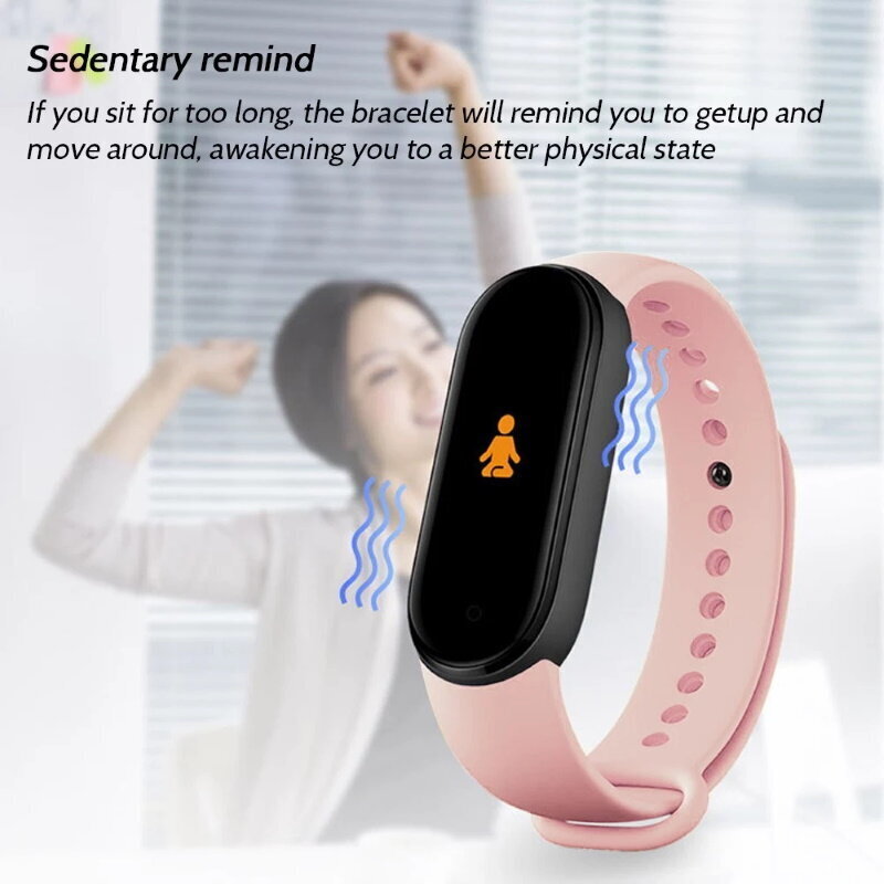 iWear SM6 SM6PINK kaina ir informacija | Išmaniosios apyrankės (fitness tracker) | pigu.lt