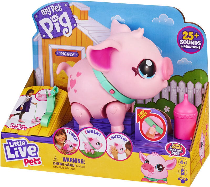 Interaktyvus paršelis Little Live Pets kaina ir informacija | Žaislai mergaitėms | pigu.lt