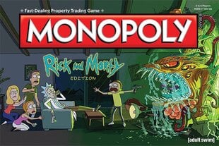 MONOPOLY RICK&MORTY настольная игра (на английском яз.) цена и информация | Настольные игры, головоломки | pigu.lt