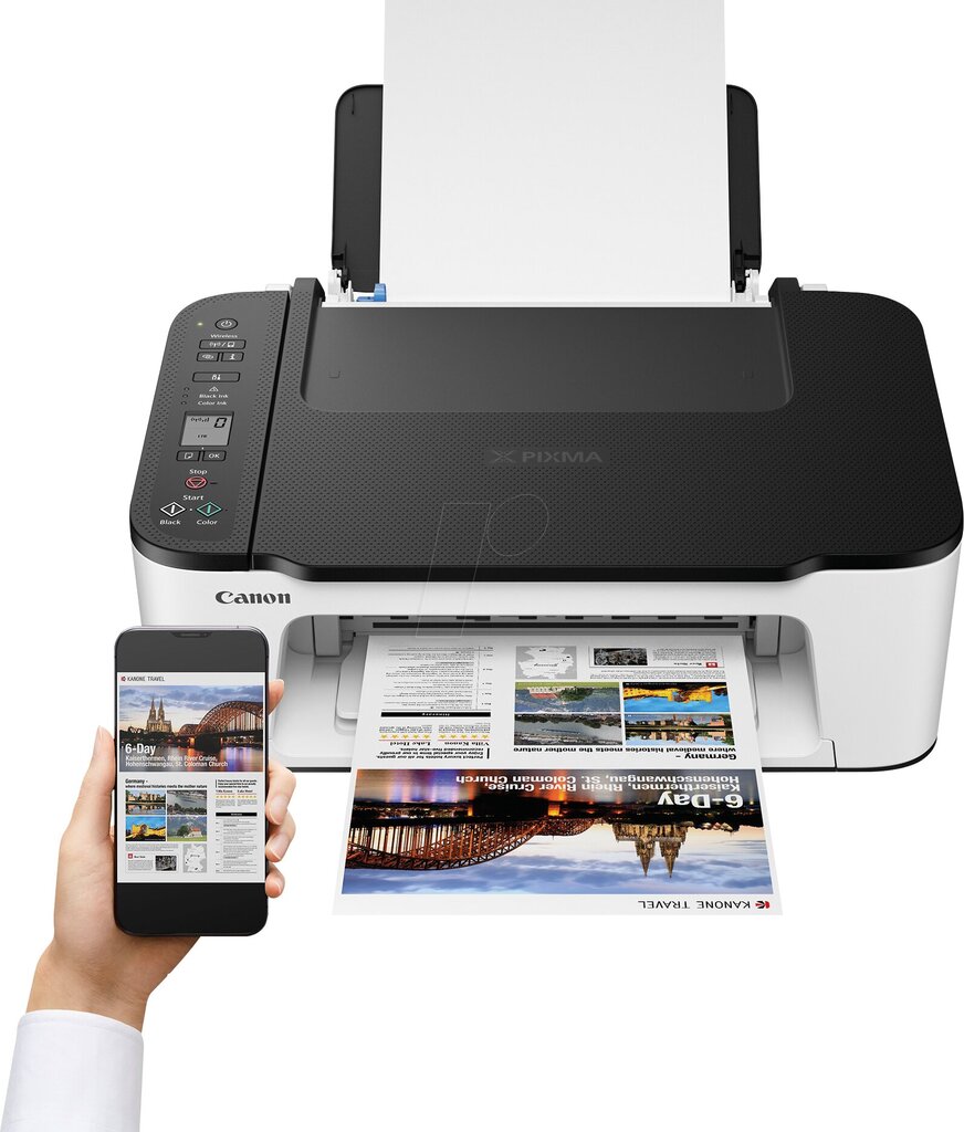 Canon PIXMA TS3452 MFP Wi-Fi Printer / Scanner / Copier inkjet color цена и информация | Spausdintuvai | pigu.lt