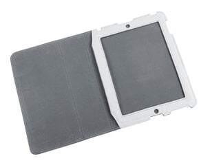 чехол для apple ipad 3, кожаный, белый цена и информация | Чехлы для планшетов и электронных книг | pigu.lt