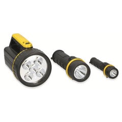 LED Žibintuvėlių rinkinys Grundig, 1W/3W/5W, 3 vnt. kaina ir informacija | Grundig Sportas, laisvalaikis, turizmas | pigu.lt