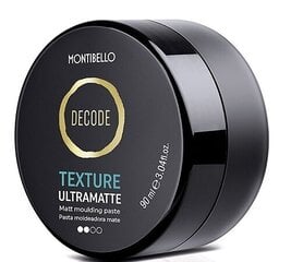 Montibello Decode Texture Ultramatte plaukų pasta su matiniu efektu kaina ir informacija | Plaukų formavimo priemonės | pigu.lt