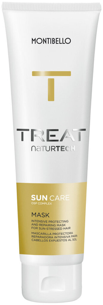 Montibello TREAT Sun Care maitinanti plaukų kaukė kaina ir informacija | Priemonės plaukų stiprinimui | pigu.lt