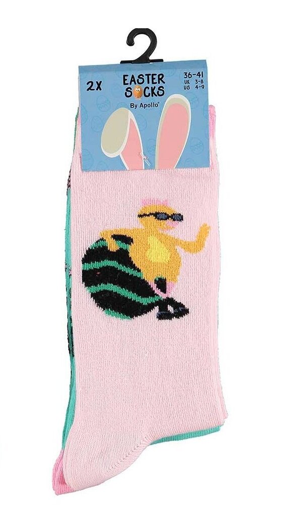 Kojinės Velykoms Apollo Easter Socks, 2 poros цена и информация | Moteriškos kojinės | pigu.lt