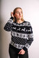 Kalėdinis megztinis moterims R758 цена и информация | Megztiniai moterims | pigu.lt