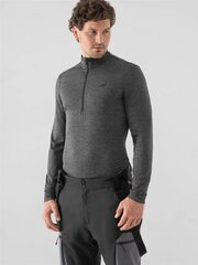 Мужской свитер 4F, серый цена и информация | Мужские термобрюки, темно-синие, SMA61007 | pigu.lt