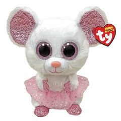 Pliušinis žaislas Ty White balerina Mouse - Nina 24 cm kaina ir informacija | Minkšti (pliušiniai) žaislai | pigu.lt