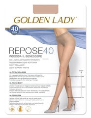 Pėdkelnės moterims Golden Lady Repose, smėlio spalvos, 40 DEN цена и информация | Колготки | pigu.lt