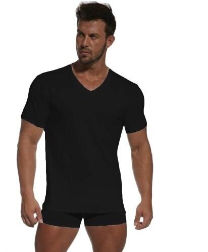 Marškinėliai vyrams, juodi цена и информация | Vyriški apatiniai marškinėliai | pigu.lt
