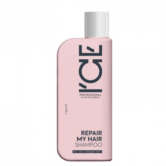 Ice by Natura Siberica šampūnas pažeistiems plaukams atstatantis Repair, 250 ml kaina ir informacija | Šampūnai | pigu.lt