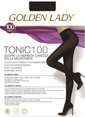 Pėdkelnės moterims Golden Lady Tonic 100 DEN, juodos kaina ir informacija | Pėdkelnės | pigu.lt