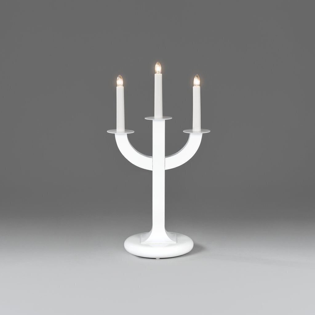 LED žvakidė, balta kaina ir informacija | Kalėdinės dekoracijos | pigu.lt