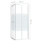 Dušo kabina, 80x70x180cm, vieno sluoksnio apsauginis stiklas цена и информация | Dušo kabinos | pigu.lt