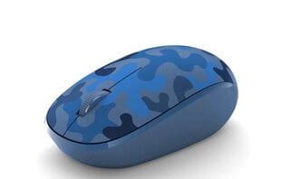 Microsoft Bluetooth Mouse Nightfall Camo Special Edition, mėlyna kaina ir informacija | Pelės | pigu.lt