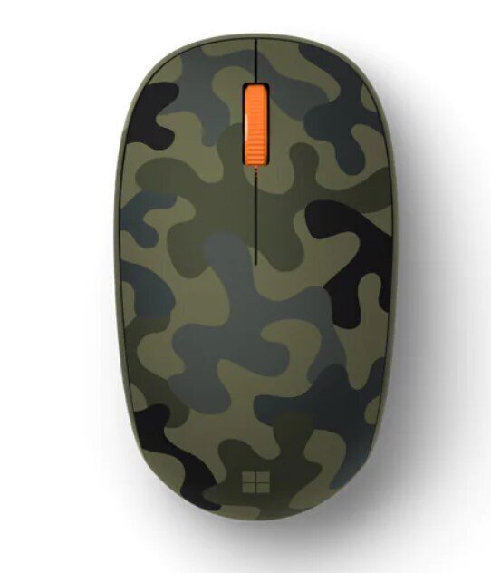 Microsoft Bluetooth Forest Camo Special Edition, žalia kaina ir informacija | Pelės | pigu.lt