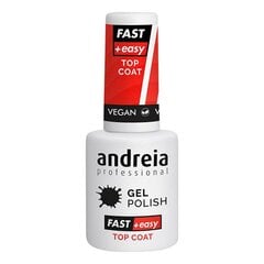 Блеск для ногтей Gel Polish Fast Easy Top Coat Andreia (10,5 мл) цена и информация | Лаки, укрепители для ногтей | pigu.lt