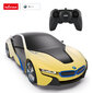 Radijo bangomis valdomas automodelis BWM i8-UV Rastar 1:24, 48400-4 kaina ir informacija | Žaislai berniukams | pigu.lt