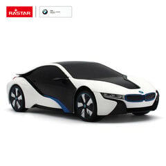 Radijo bangomis valdomas automodelis BWM i8-UV Rastar 1:24, 48400-4 kaina ir informacija | Žaislai berniukams | pigu.lt