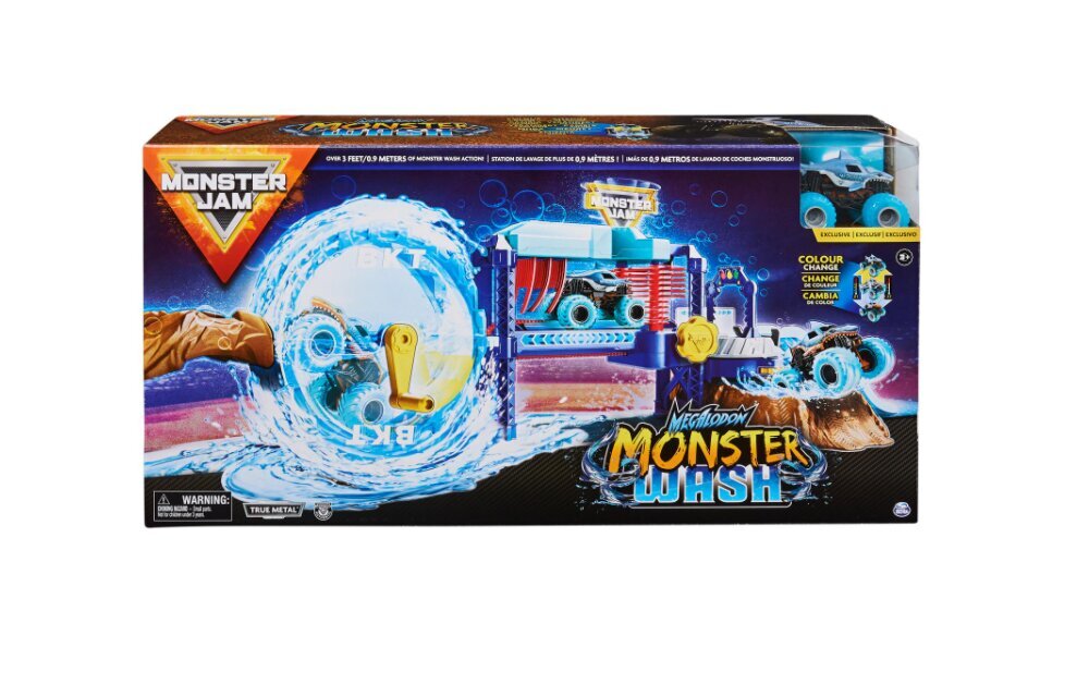 Žaidimų rinkinys Plovykla Monster Jam Car Wash, 6060518 kaina ir informacija | Žaislai berniukams | pigu.lt