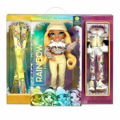Žiemiška lėlytė Rainbow High Doll Sunny Madison, 29 cm kaina ir informacija | Žaislai mergaitėms | pigu.lt