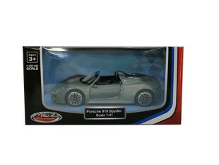 Žaislinis automobilis MSZ Porsche 918 Spyder, 1:41 kaina ir informacija | Žaislai berniukams | pigu.lt