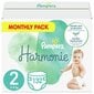 Sauskelnės Pampers Harmonie, 2 Dydis, 4-8 kg, 132 vnt. цена и информация | Sauskelnės | pigu.lt