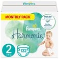 Sauskelnės Pampers Harmonie, 2 Dydis, 4-8 kg, 132 vnt.