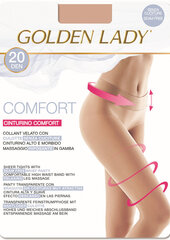 Pėdkelnės moterims Golden Lady Comfort, smėlio spalvos, 20 DEN kaina ir informacija | Pėdkelnės | pigu.lt