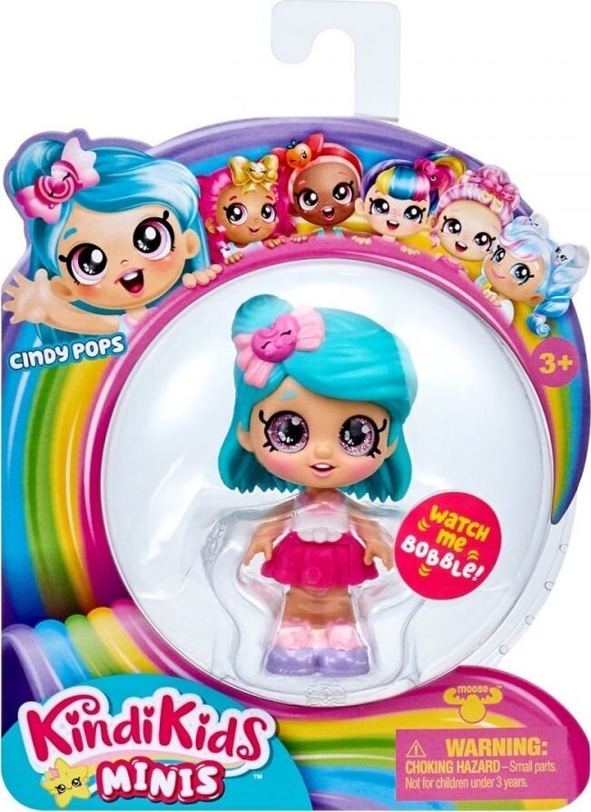 Lėlė Tm Toys Kindi Kids Mini - Cindy Pops цена и информация | Žaislai mergaitėms | pigu.lt