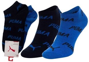 Мужские носки Puma Sneaker 907947*03, тёмно-синие + синие, 2 пары цена и информация | Мужские носки | pigu.lt