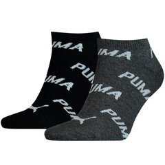 Puma kojinės unisex, pilkos/juodos цена и информация | Мужские носки | pigu.lt