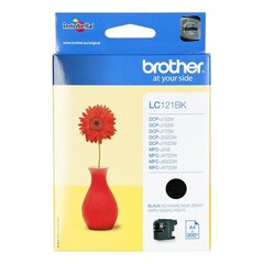 Brother LC-121BK Ink Cartridge, Black цена и информация | Картриджи для лазерных принтеров | pigu.lt