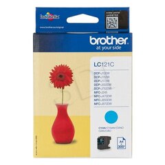 Brother LC121C, Cyan Ink Cartridge 300 pages цена и информация | Картриджи для лазерных принтеров | pigu.lt