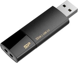 Silicon Power Blaze B05 32GB 3.0, Juodas kaina ir informacija | USB laikmenos | pigu.lt