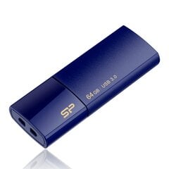 Silicon Power Blaze B05 64GB 3.0, Melynas kaina ir informacija | USB laikmenos | pigu.lt