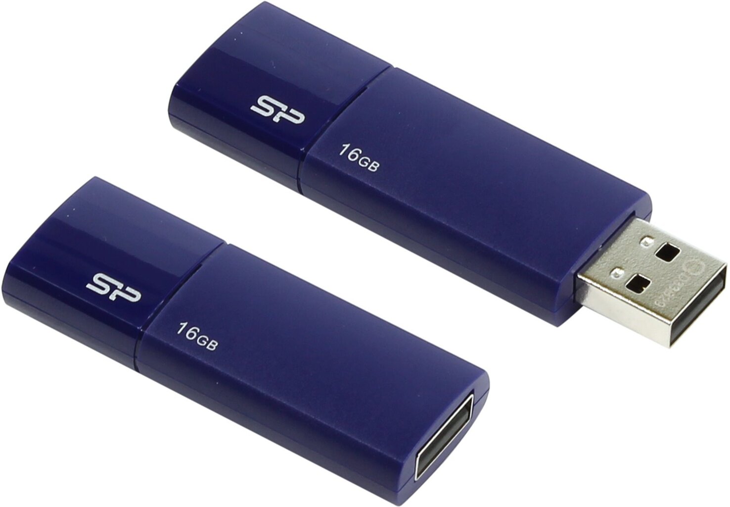 Silicon Power Ultima U05 16GB 2.0, Mėlynas цена и информация | USB laikmenos | pigu.lt