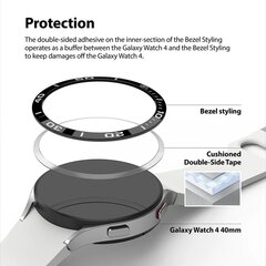 Ringke Bezel Watch Silver GW4-40-42 kaina ir informacija | Išmaniųjų laikrodžių ir apyrankių priedai | pigu.lt