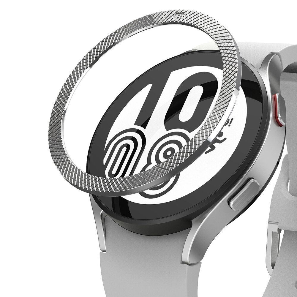 Ringke Bezel Watch Silver GW4-44-40 kaina ir informacija | Išmaniųjų laikrodžių ir apyrankių priedai | pigu.lt