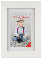 Cubo photo frame 10x15, white цена и информация | Рамки, фотоальбомы | pigu.lt